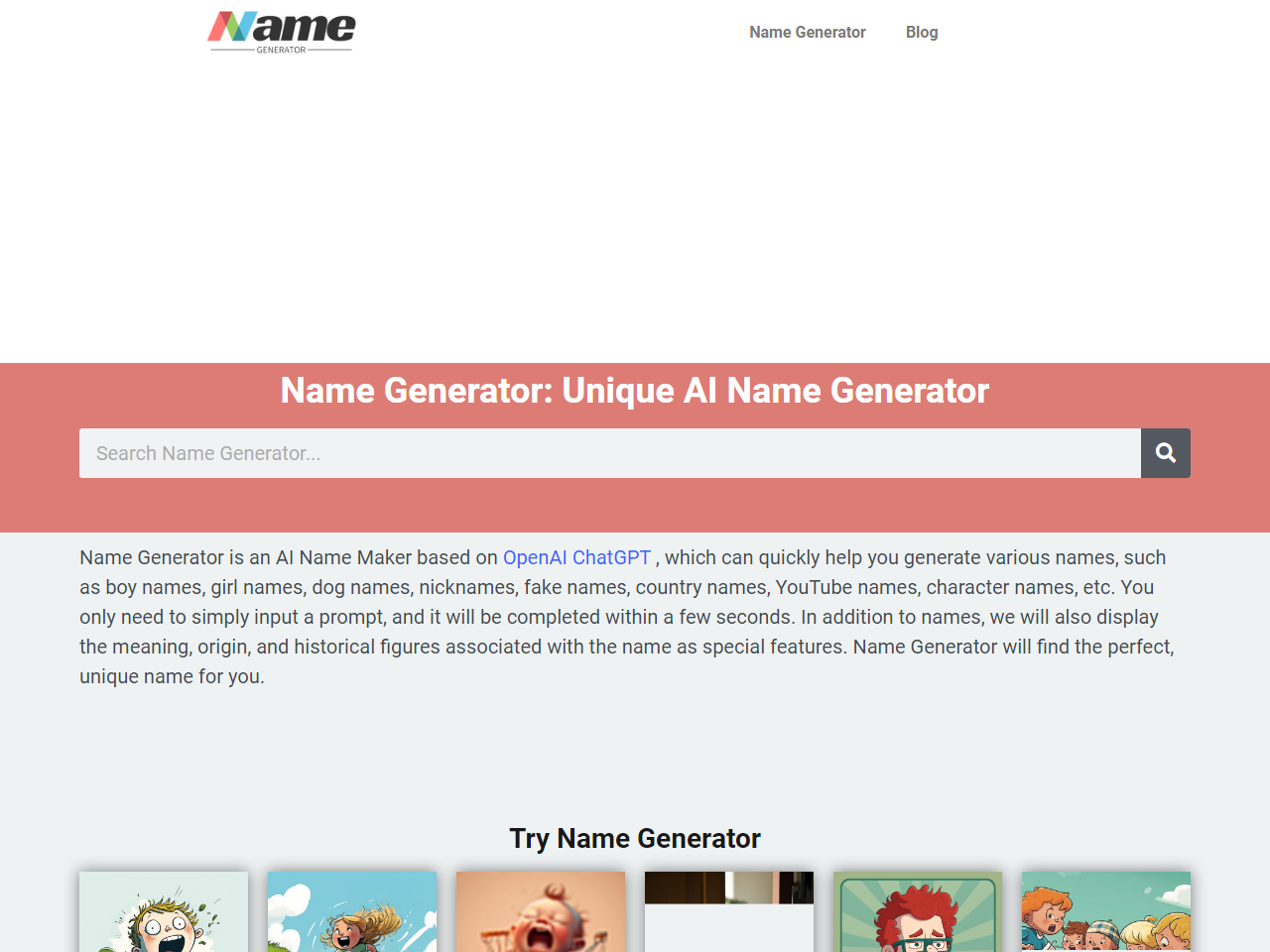 Name Generator: Cos’è, prezzi, a chi può servire | AIToolBox.it